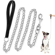 HALF ROBE HALF CHAIN LEASH  12MM