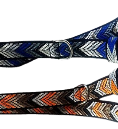 IMPORTED HEAVY ARROW  DOG COLLAR FOR MEDIUM DOGS (M) (1-INCH)